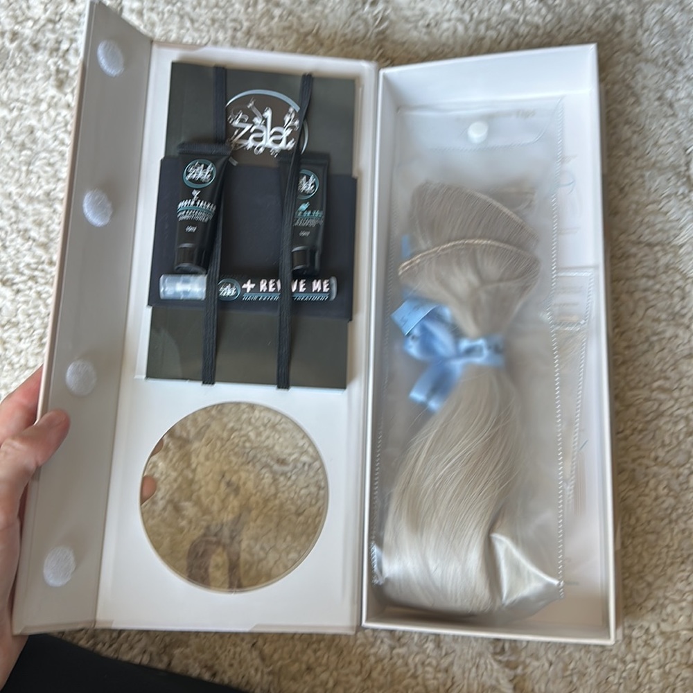 Zala hair extensions and hair care kit!